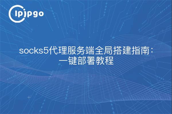 socks5代理服务端全局搭建指南：一键部署教程