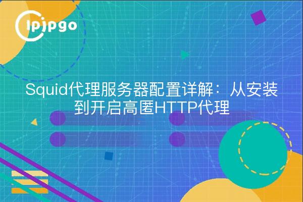 Squid代理服务器配置详解：从安装到开启高匿HTTP代理