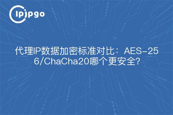 代理IP数据加密标准对比：AES-256/ChaCha20哪个更安全？