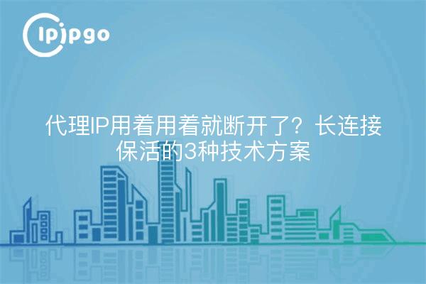 代理IP用着用着就断开了？长连接保活的3种技术方案
