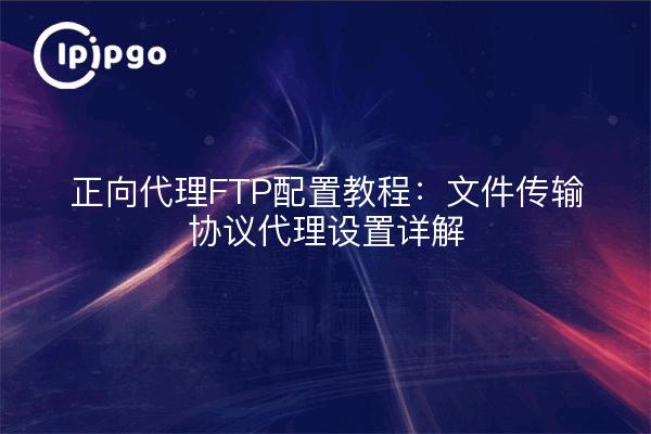 正向代理FTP配置教程：文件传输协议代理设置详解