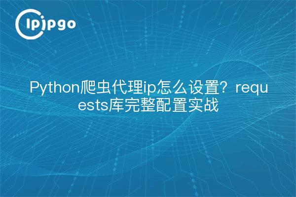 Python爬虫代理ip怎么设置?requests库完整配置实战