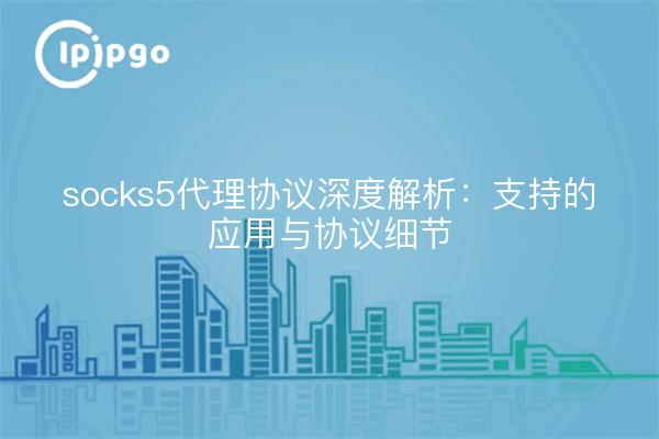 socks5代理协议深度解析:支持的应用与协议细节