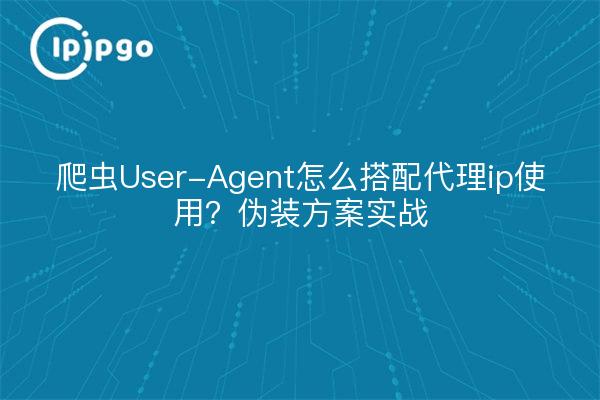 爬虫User-Agent怎么搭配代理ip使用？伪装方案实战