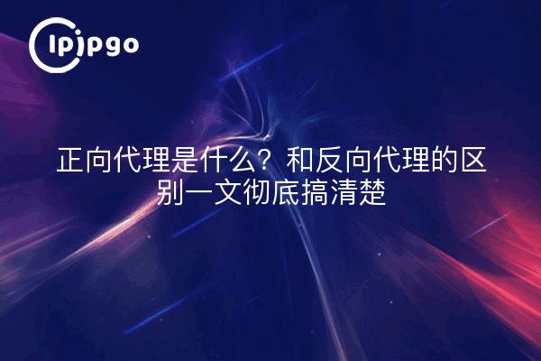 正向代理是什么?和反向代理的区别一文彻底搞清楚