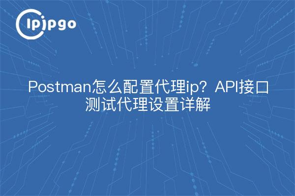 Postman怎么配置代理ip？API接口测试代理设置详解