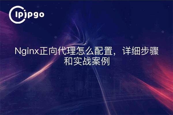 Nginx正向代理怎么配置，详细步骤和实战案例