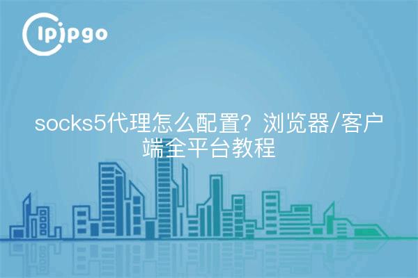 socks5代理怎么配置？浏览器/客户端全平台教程