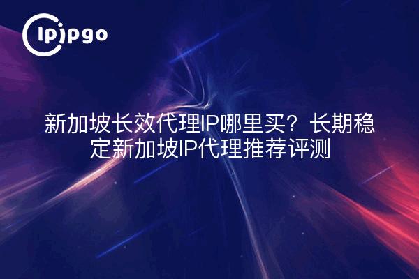 新加坡长效代理IP哪里买？长期稳定新加坡IP代理推荐评测