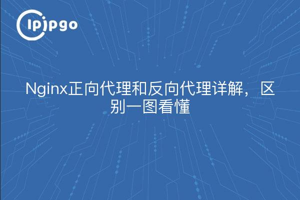 Nginx正向代理和反向代理详解，区别一图看懂