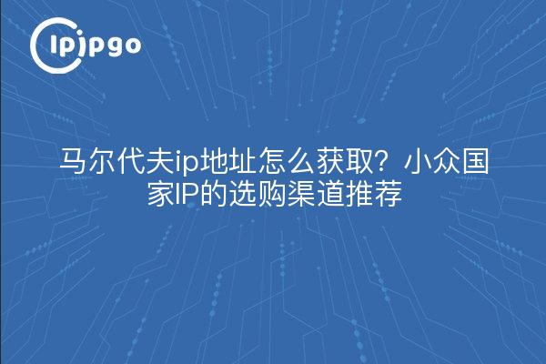 马尔代夫ip地址怎么获取？小众国家IP的选购渠道推荐