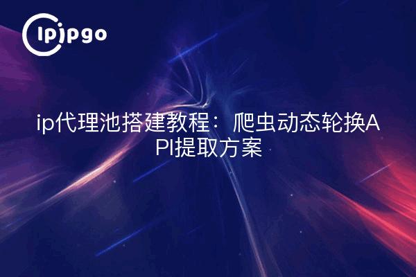ip代理池搭建教程:爬虫动态轮换API提取方案