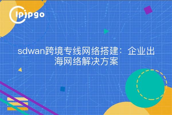 sdwan跨境专线网络搭建：企业出海网络解决方案