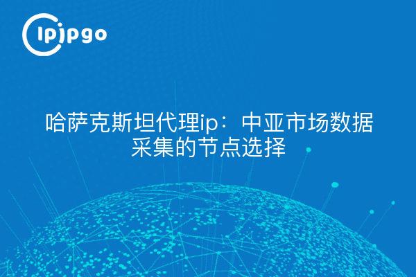 哈萨克斯坦代理ip:中亚市场数据采集的节点选择