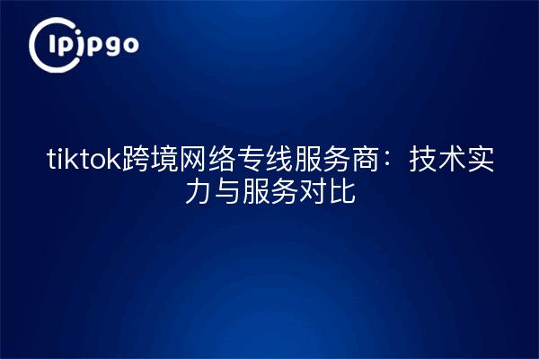 tiktok跨境网络专线服务商：技术实力与服务对比