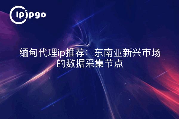 缅甸代理ip推荐：东南亚新兴市场的数据采集节点