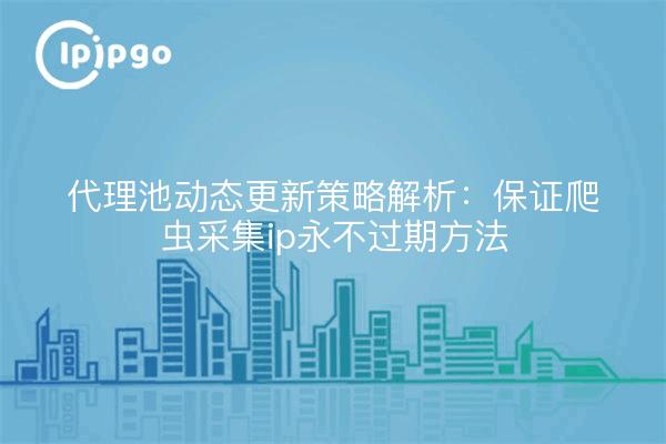 代理池动态更新策略解析：保证爬虫采集ip永不过期方法