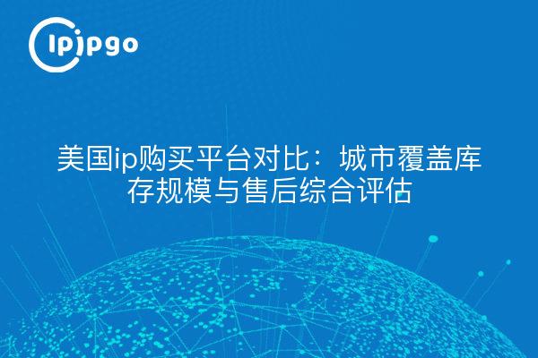 美国ip购买平台对比：城市覆盖库存规模与售后综合评估