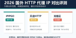2026年国外HTTP代理IP对比评测