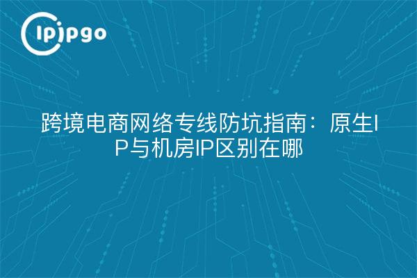 跨境电商网络专线防坑指南:原生IP与机房IP区别在哪