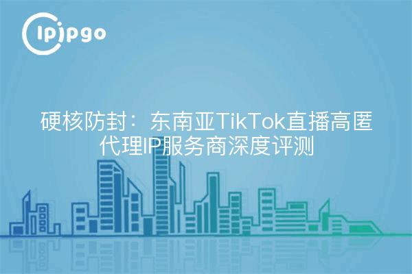 硬核防封：东南亚TikTok直播高匿代理IP服务商深度评测