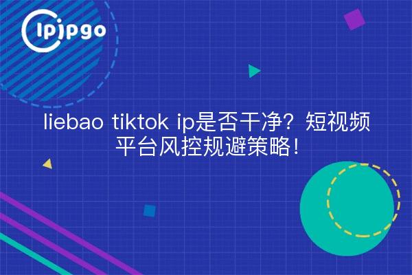 liebao tiktok ip是否干净？短视频平台风控规避策略！
