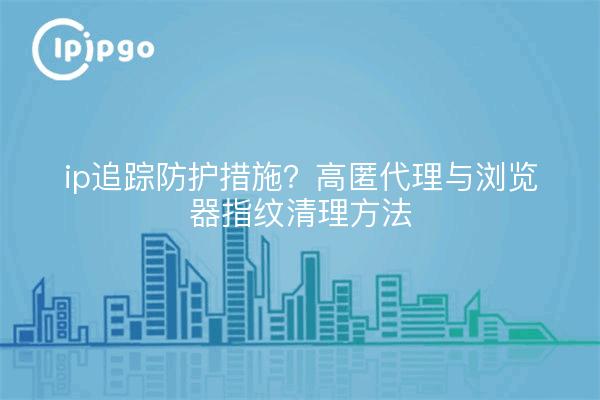 ip追踪防护措施？高匿代理与浏览器指纹清理方法
