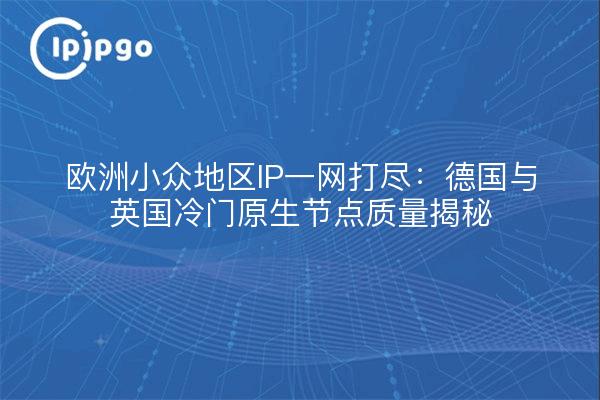 欧洲小众地区IP一网打尽:德国与英国冷门原生节点质量揭秘