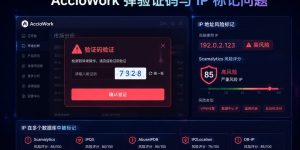 AccioWork验证码IP标记问题诊断
