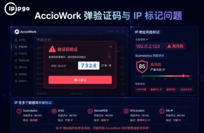AccioWork验证码IP标记问题诊断