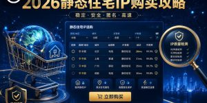 2026静态住宅IP购买攻略
