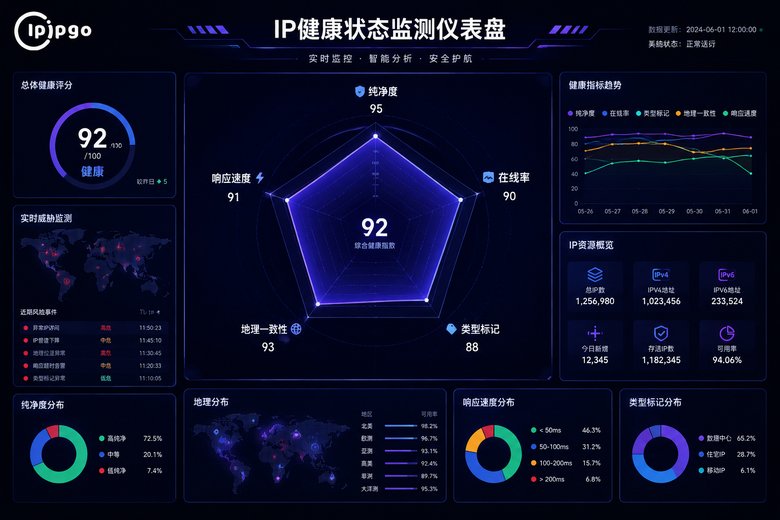 静态住宅IP健康状态自查