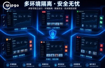 多账号防关联IP隔离方案
