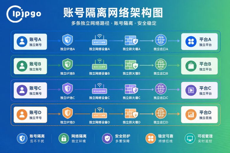 账号隔离网络架构示意