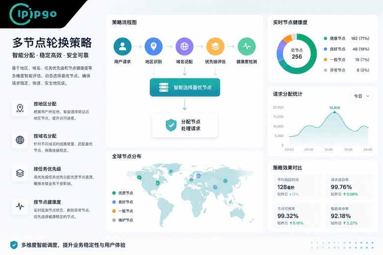 海外代理节点轮换策略