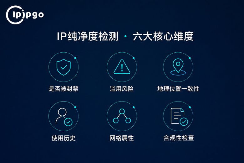 IP纯净度检测维度