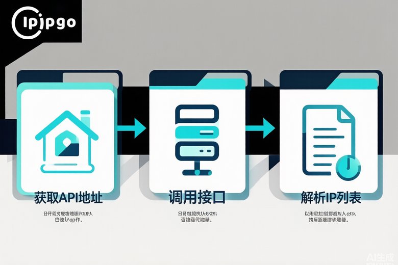 API提取代理IP的三个步骤