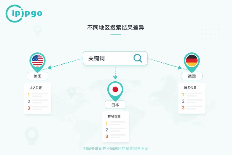 同一关键词不同地区排名差异