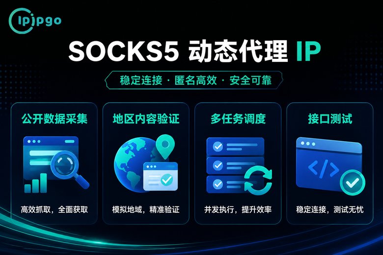 SOCKS5动态代理适用场景