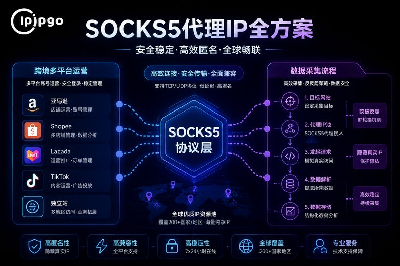 SOCKS5代理IP全方案