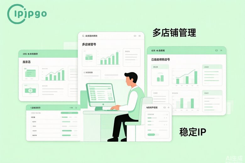 电商多账号运营使用静态代理IP