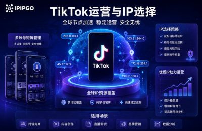 TikTok专用IP选择指南