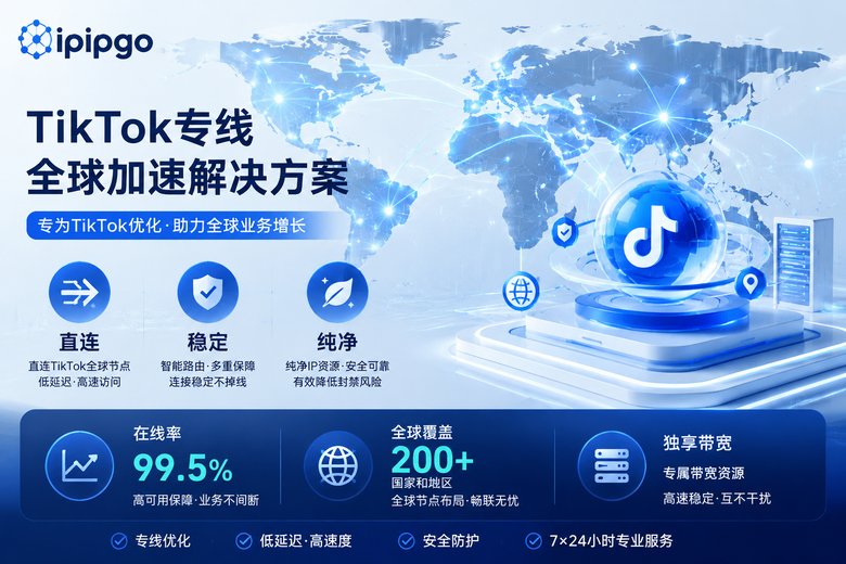 ipipgo TikTok解决方案