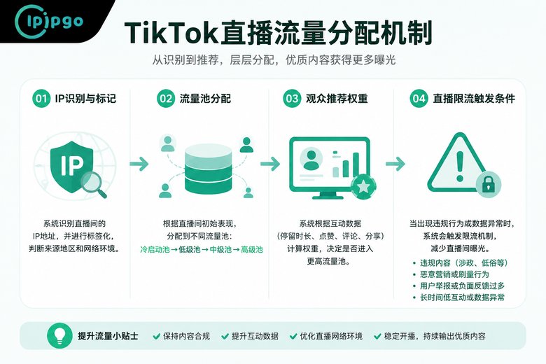 TikTok直播流量分配机制