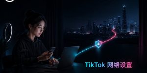 TikTok代理IP网络设置场景