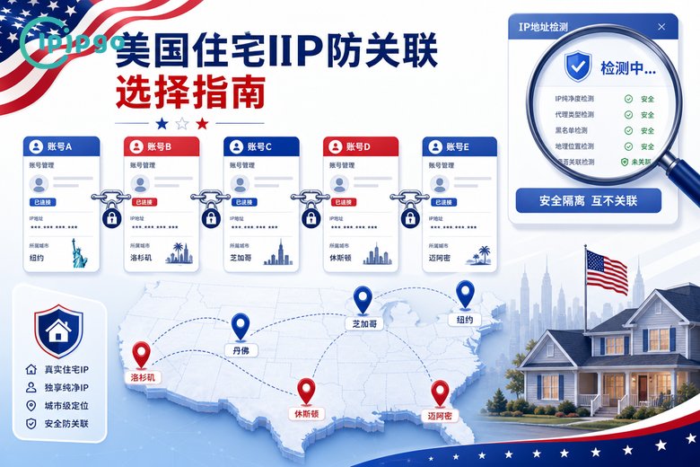 美国静态IP多平台运营